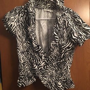 Cato zebra print size small